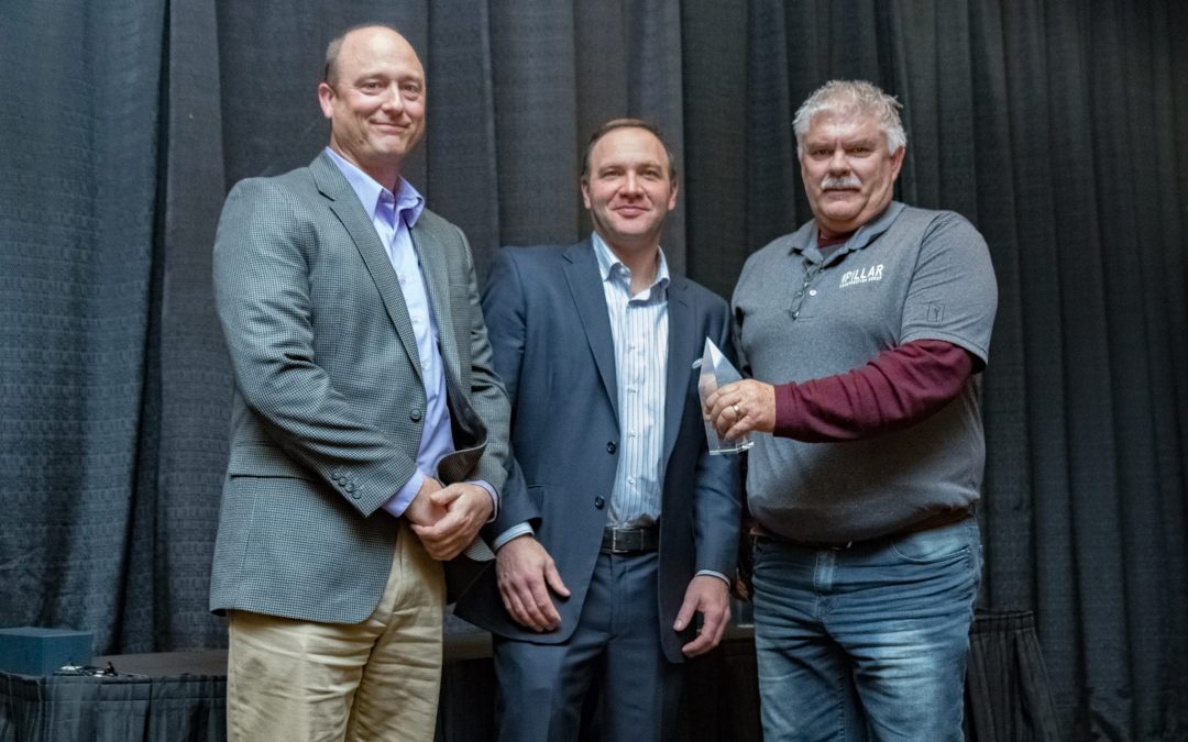 2018 Pillar Construction Group Rookie of the Year Award Press Release